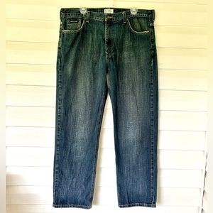 Men’s DKNY 100% Cotton Straight Leg Jeans- 36 x 30